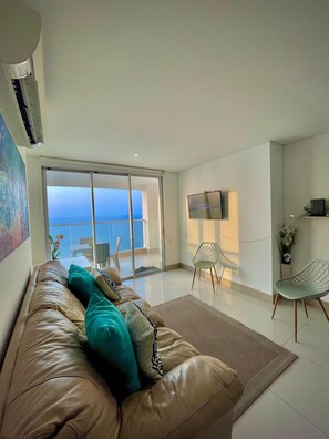 Living area - Apartment Sea View Cartagena 21 (Cartagena de Indias)