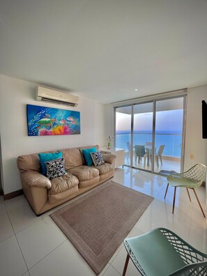 Living area - Apartment Sea View Cartagena 21 (Cartagena de Indias)