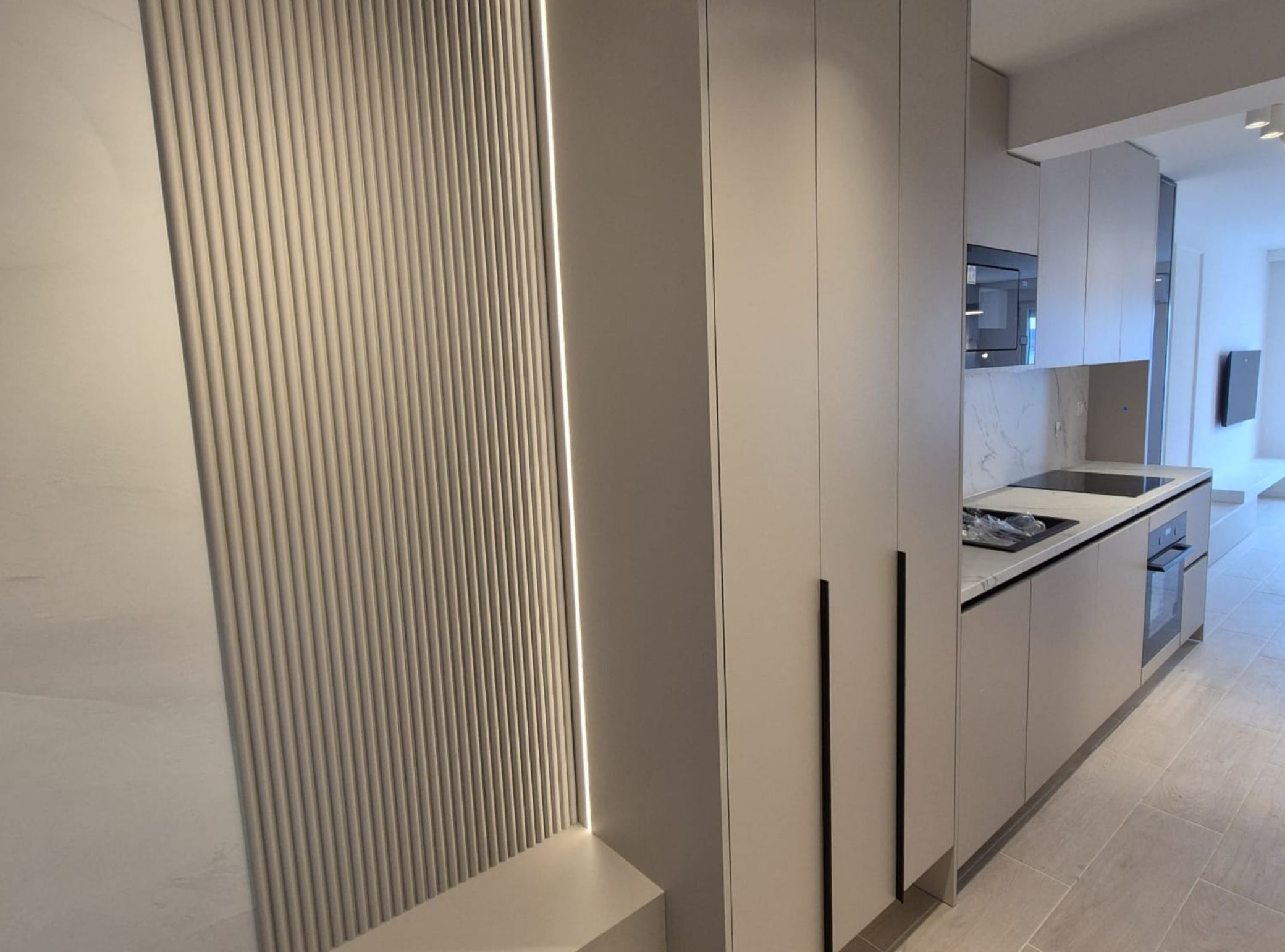 Apartment (One bedroom apartment I) | Private kitchen | Fridge