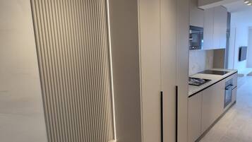 Apartment (One bedroom apartment I) | Private kitchen | Fridge