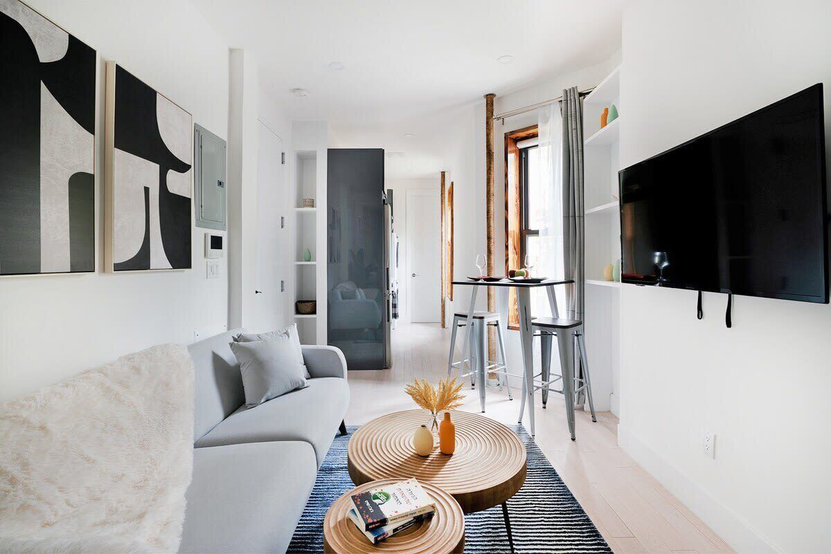 Televisie en een kantoor