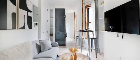 Televisie en een kantoor