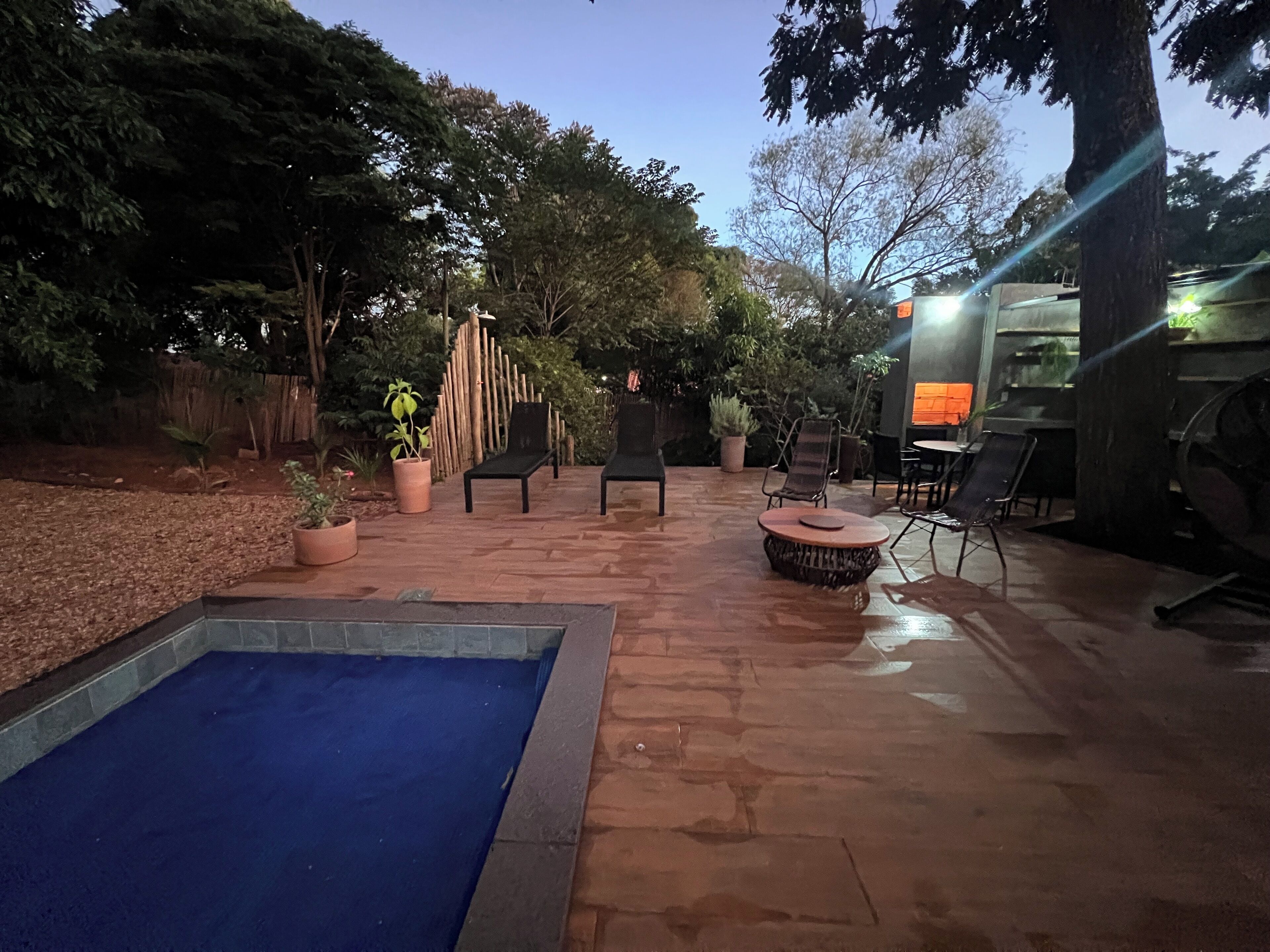 Enceinte de l’hébergement