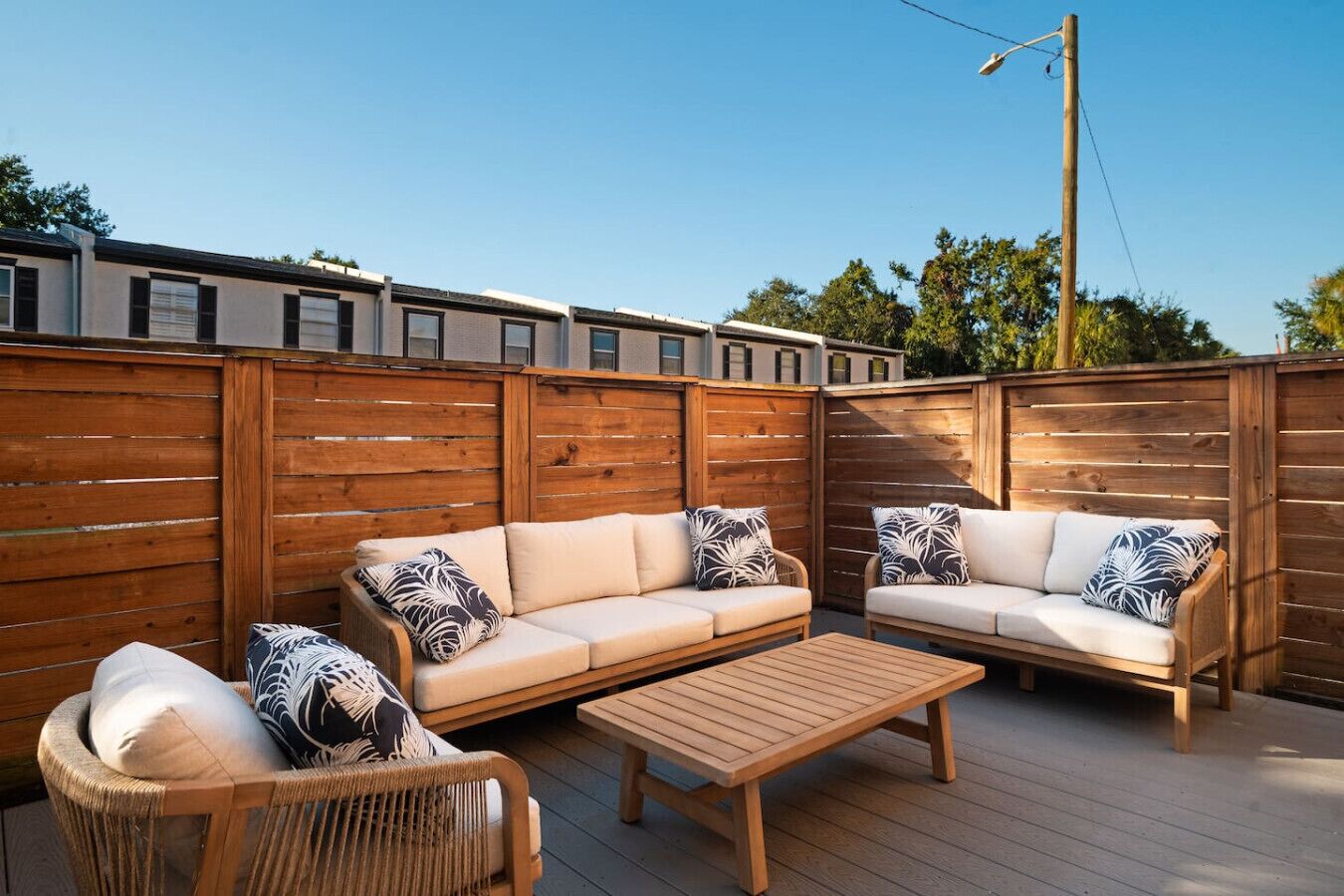 Enceinte de l’hébergement