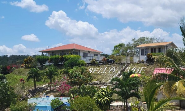 Voorkant van accommodatie