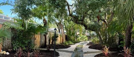 Overnattingsstedets uteområder