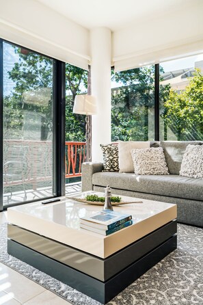 Luxury Apartment, Pool View | Living room - Cozy Penthouse in Tulum 2 BR (Tulum)