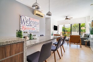 Luxury Apartment, Pool View | Dining room - Cozy Penthouse in Tulum 2 BR (Tulum)