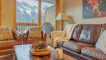 Télévision, cheminée