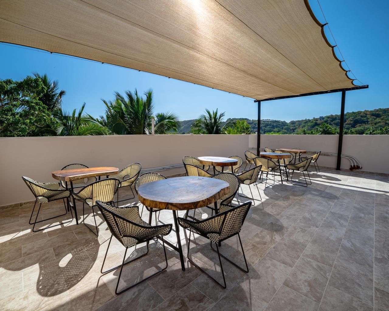 Rooftop terrace
