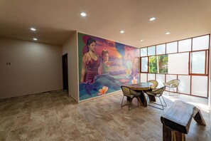 Living area - Hotel Santa Cruz Mazunte (Mazunte)
