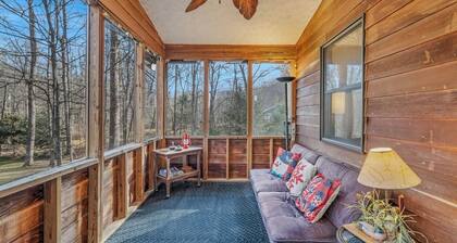Khan River Cabin - Riverfront | Wifi | Firepit | Wood Stove | Screen Porch