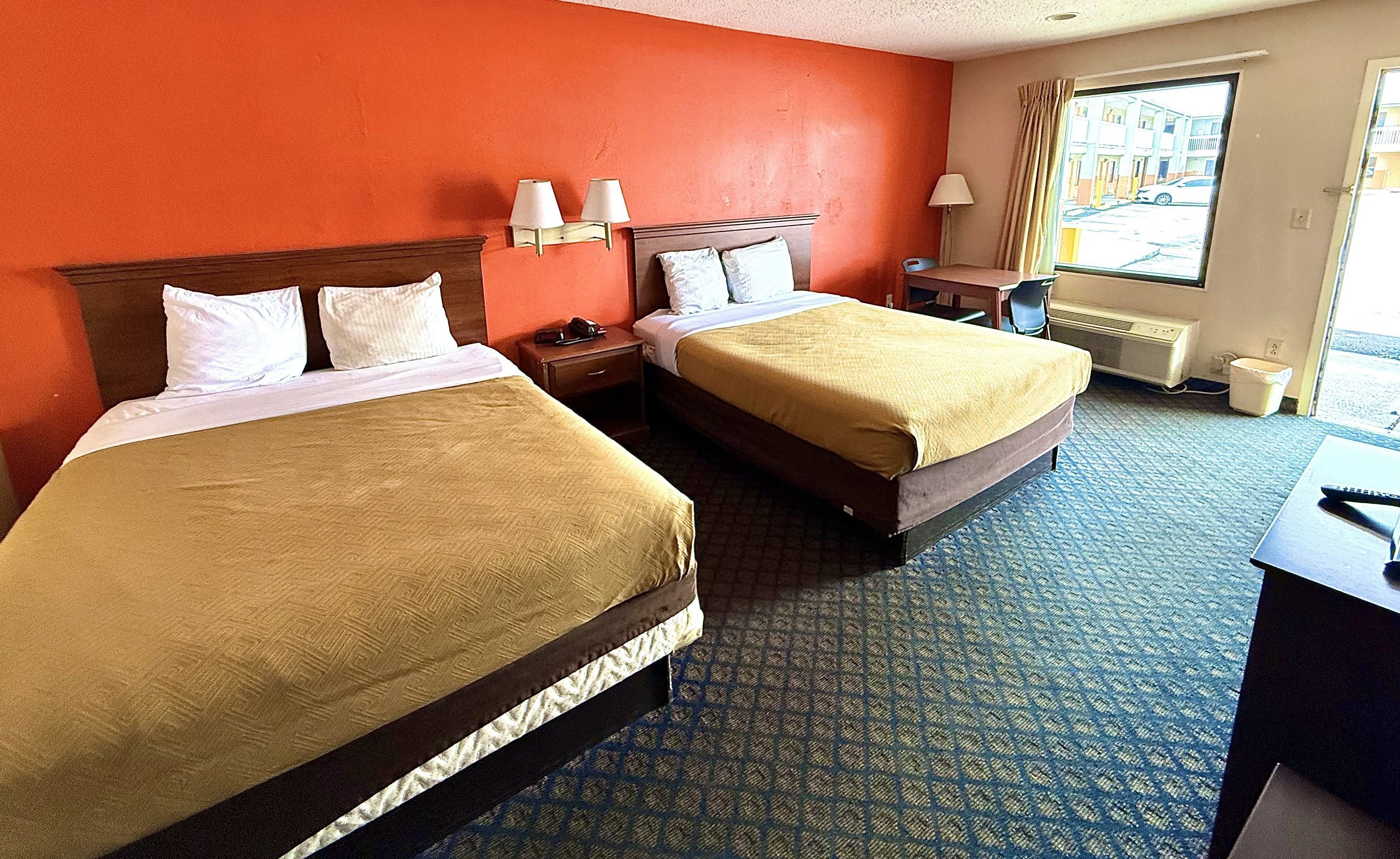 Rom, 2 queensize-senger, ikke-røyk | Skrivebord og wi-fi (inkludert)