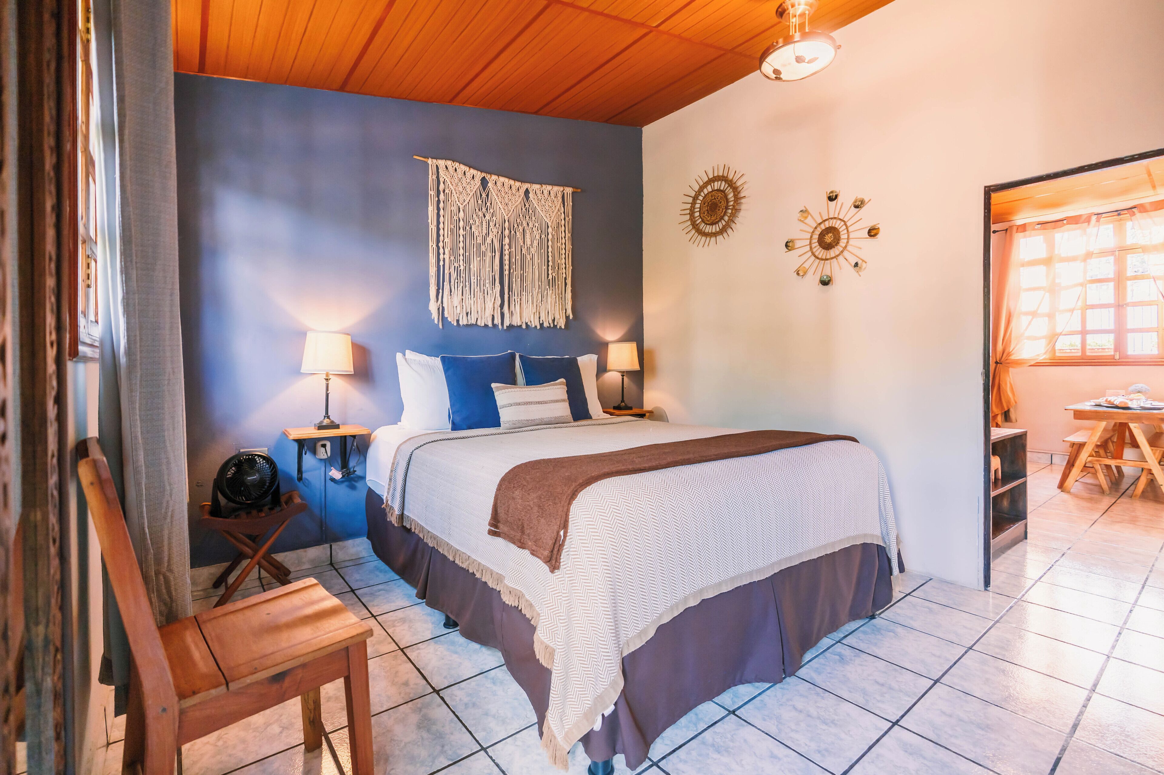 Desk, iron/ironing board, free WiFi, bed sheets