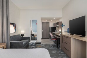 Hypo-allergenic bedding, desk, blackout curtains, iron/ironing board - Home2 Suites By Hilton Riverview Tampa (Riverview)