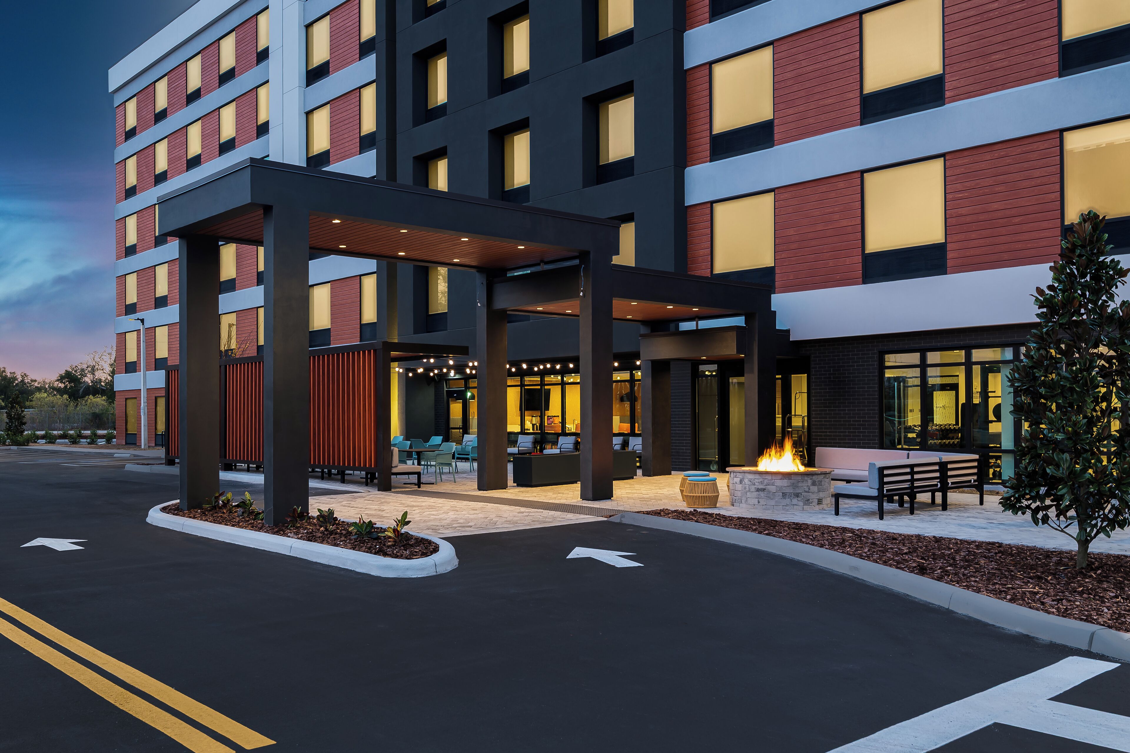 Fassade der Unterkunft