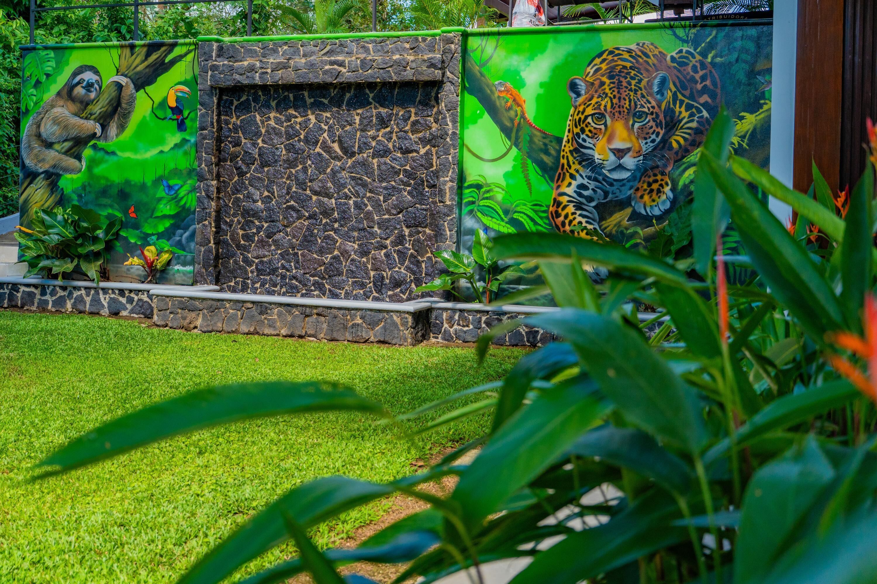 Façade de l’hébergement