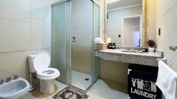 Comfort House, Balcony, Courtyard View | Bathroom