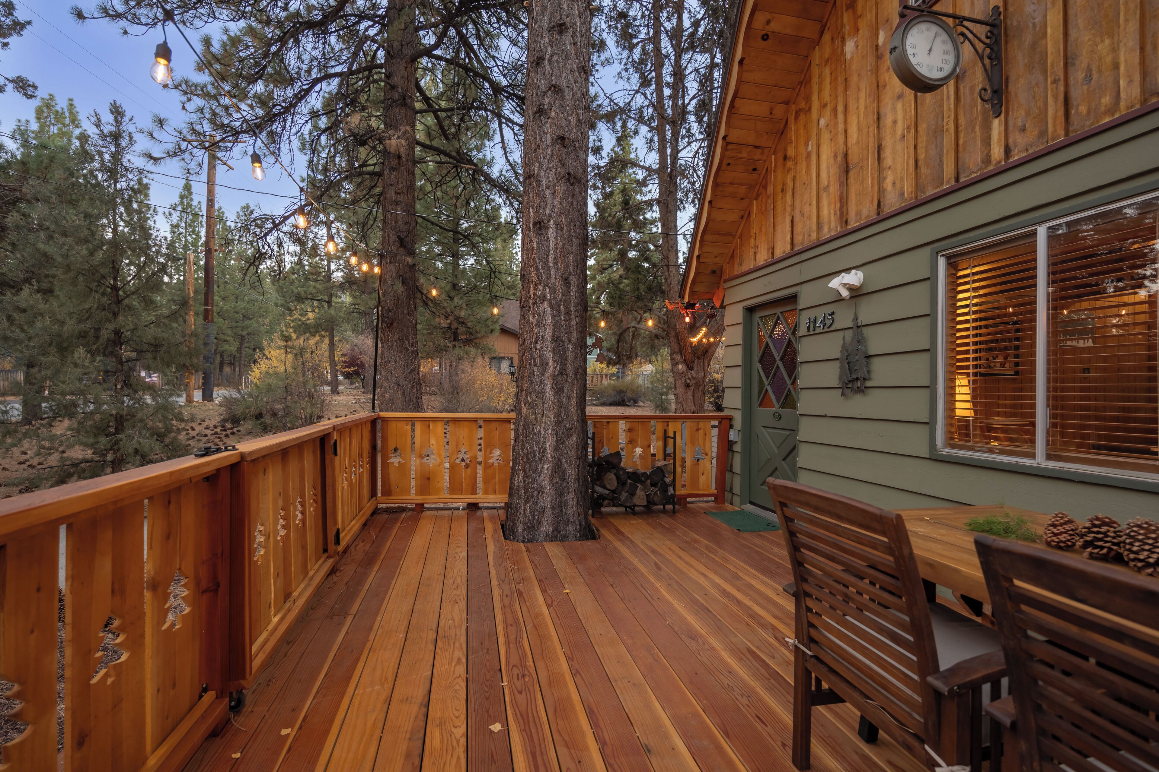 Opções para refeição ao ar livre