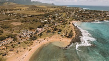 Beach nearby, white sand