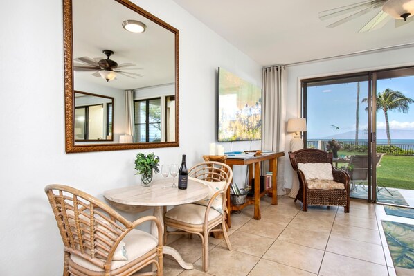 Condo (2 Bedrooms) | Dining - Napili Point 2 Free Rental Cars KBM Resorts Water Front 2 Units, 2 Bedrooms Ml-2585 (Napili-Honokowai)