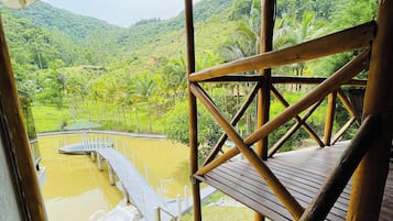 Småhus – premium, adgang til basseng, bassengutsikt | Overnattingsstedets uteområder