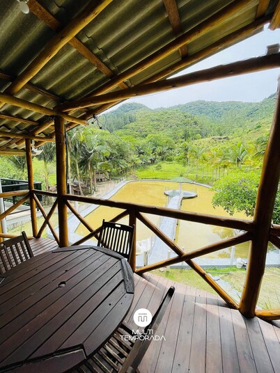 Sítio Rústico do Zizo com Piscina - Angelina/SC