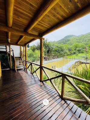 Premium Cottage, Pool Access, Pool View | Property grounds - Sitios do Zizo Angelina - Angelina/sc (Angelina)