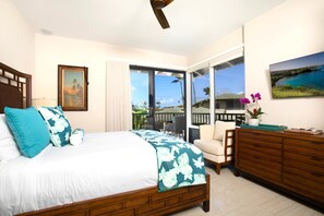 Lägenhet (3 Bedrooms) | 3 sovrum, arbetsyta för laptop och strykjärn/strykbräda