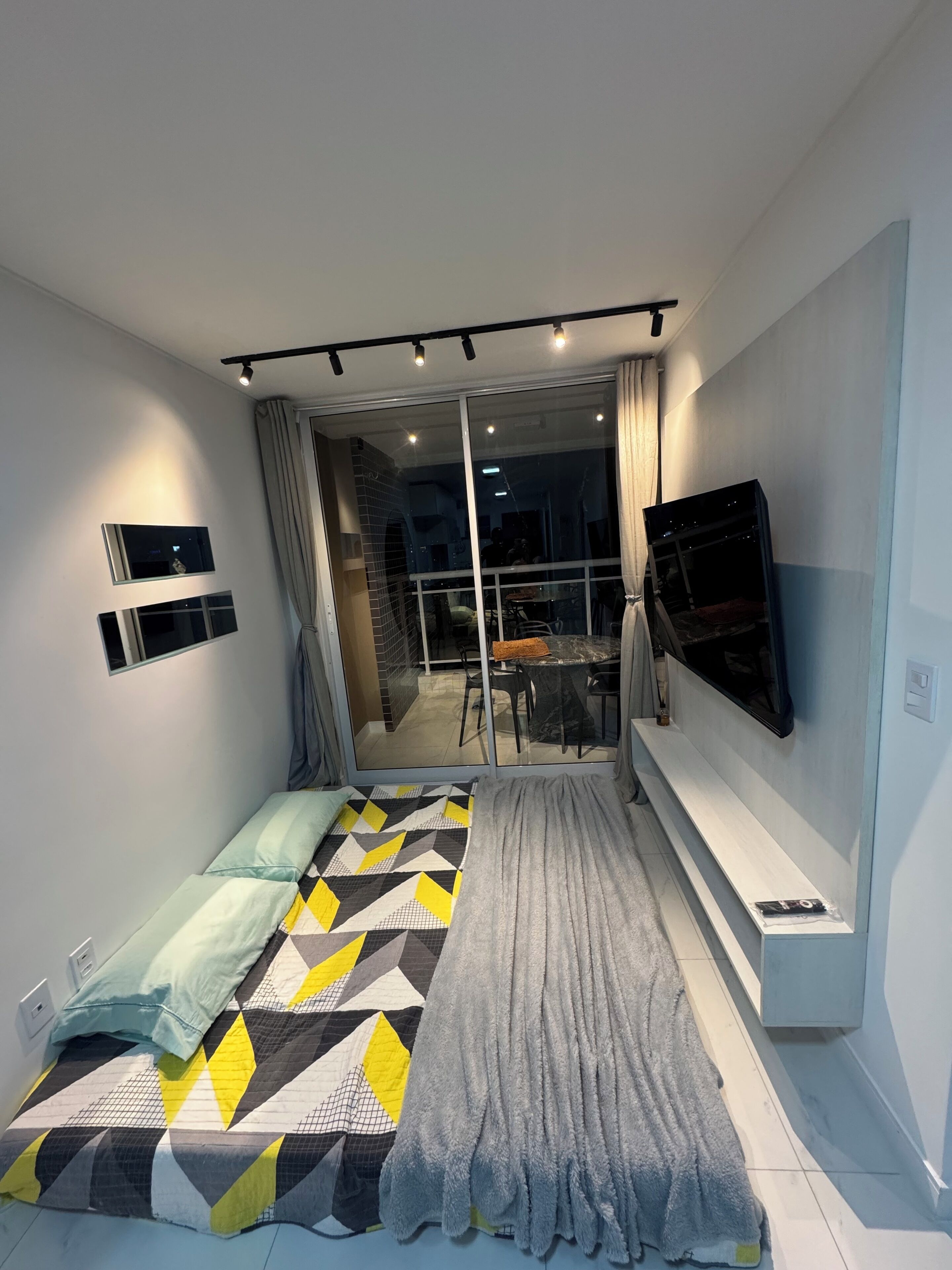 Apartamento, sacada | Área de estar