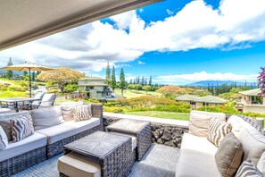 Condo (5 Bedrooms) | View from room - Kapalua Golf Villas Large Bedrooms KBM Resorts 3 Units, 5 Bedrooms Ml-2273 (Kapalua)