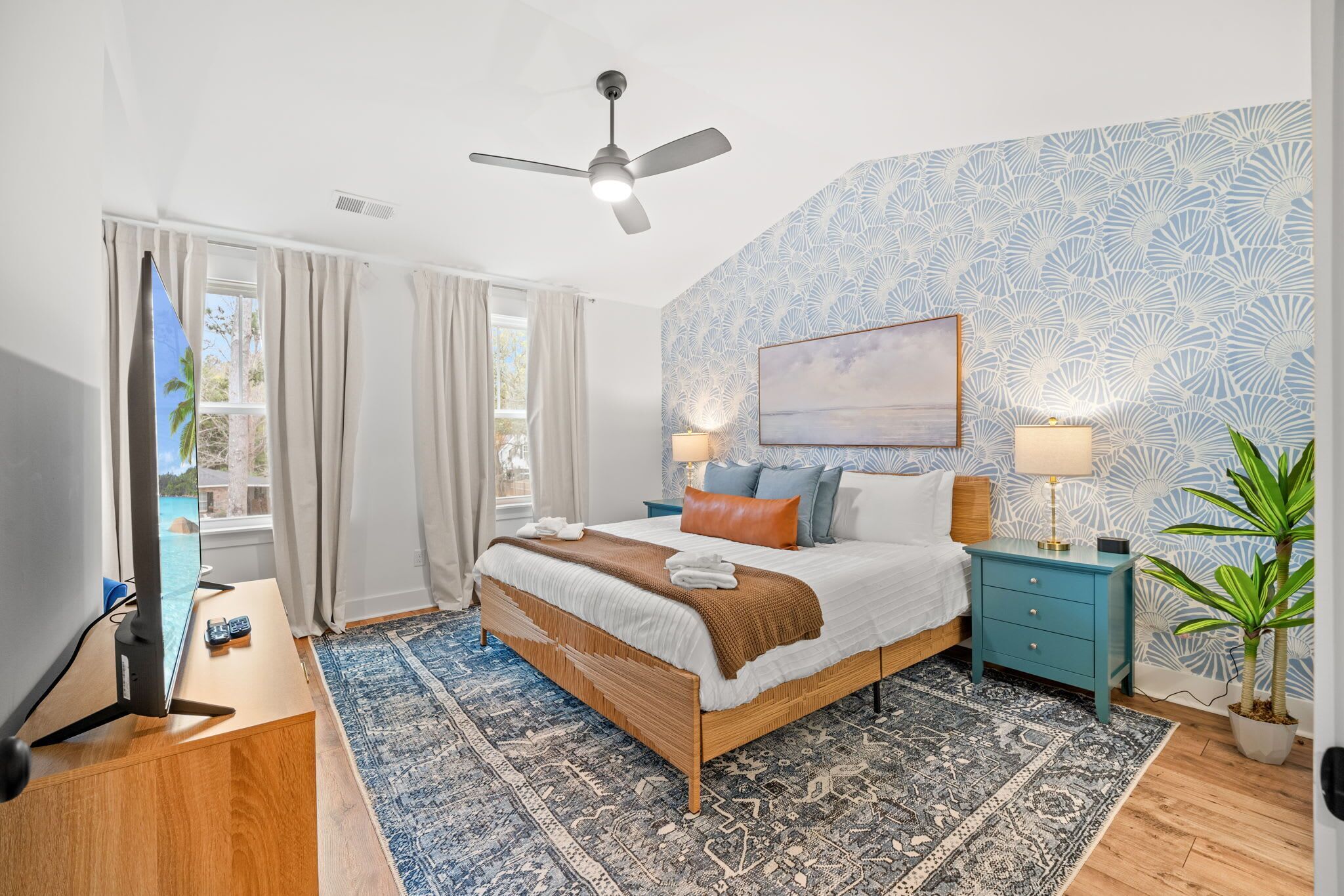 4 chambres, fer et planche à repasser, Wi-Fi, literie fournie