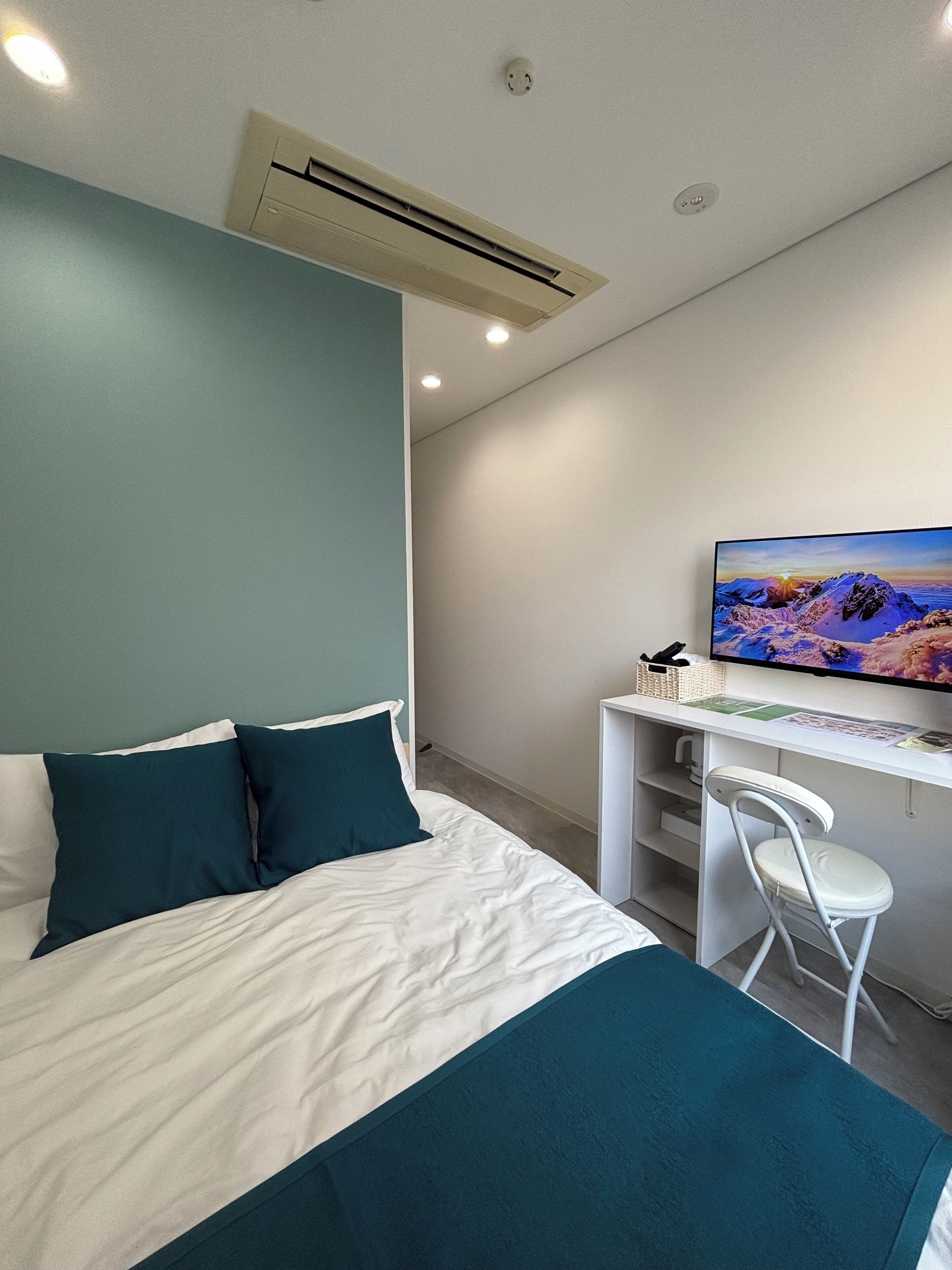 Habitación individual básica (2) | Cortinas opacas y sistema de insonorización