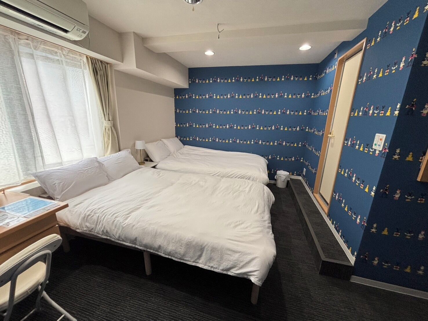 Deluxe Twin Room | Blackout curtains, soundproofing, iron/ironing board, free WiFi