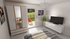 1 bedroom - Cozy apartment with pool – Mimizan Bourg – sleeps 4 (MIMIZAN)