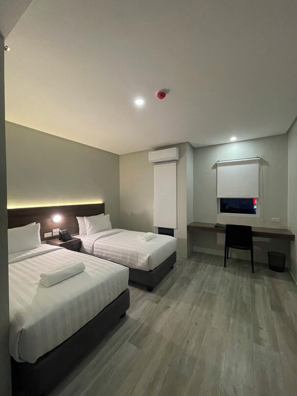 Double or Twin Room | Desk, laptop workspace, iron/ironing board, free WiFi