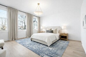 5 dormitorios, tabla de planchar con plancha, wifi y ropa de cama
