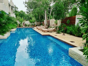 Pool - Centric 2BD Apartment Swim Up Pool (Tulum)