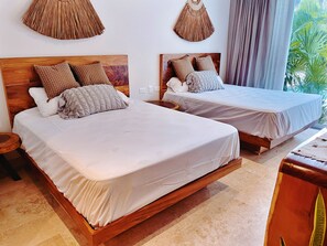 2 bedrooms, in-room safe, iron/ironing board, free WiFi - Centric 2BD Apartment Swim Up Pool (Tulum)