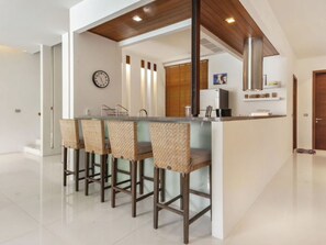 Fridge, microwave, cookware/dishes/utensils - Mojito Residence Phuket I by Interhome (Bang Tao Beach)