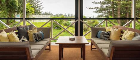 House, Partial Ocean View | Balcony