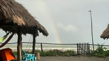 On the beach
