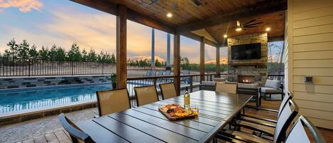 Restaurante al aire libre