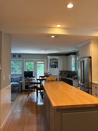 Charming Burns Park home, three bedroom, three bath, walk to campus, large deck