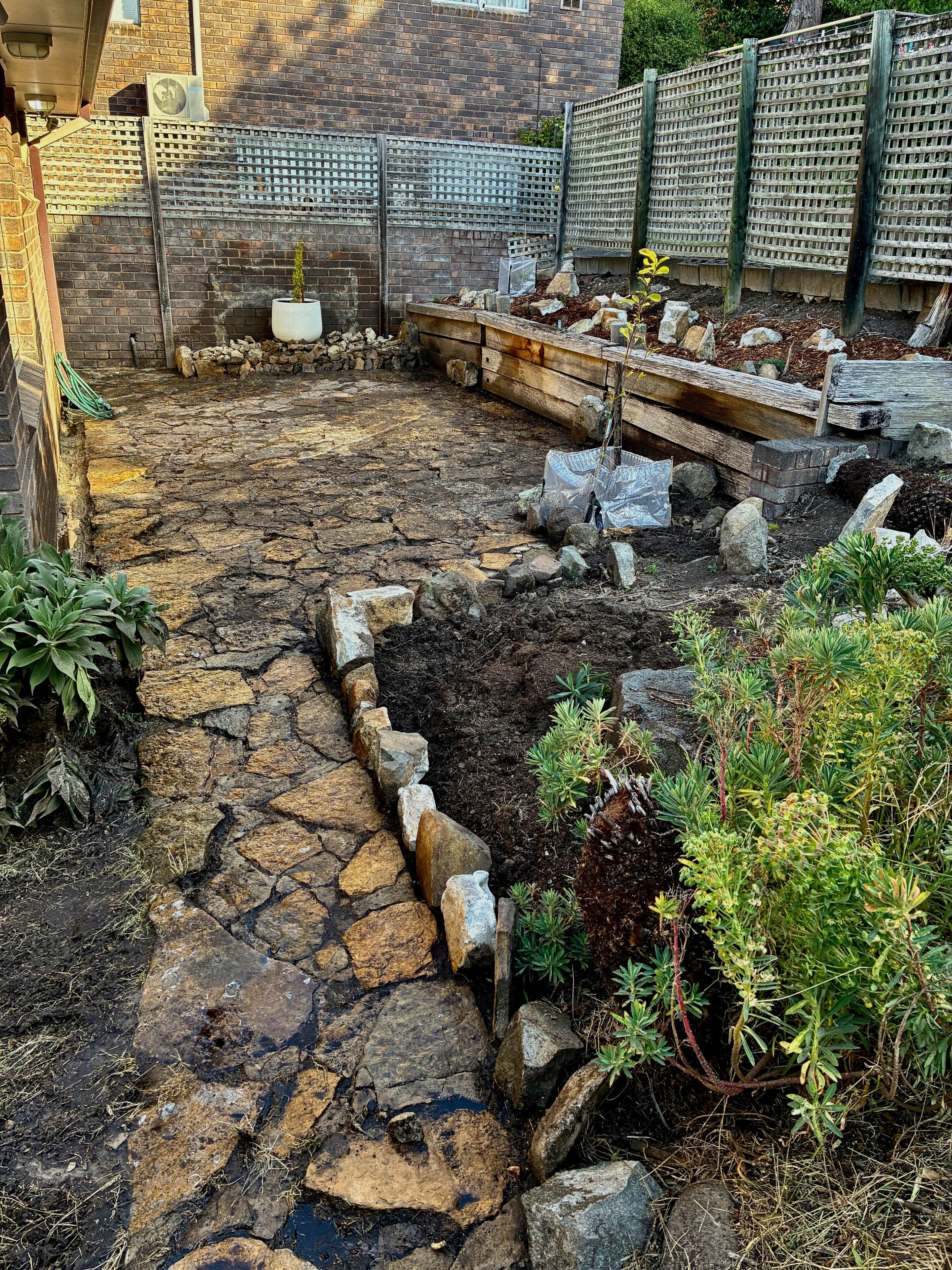 Enceinte de l’hébergement