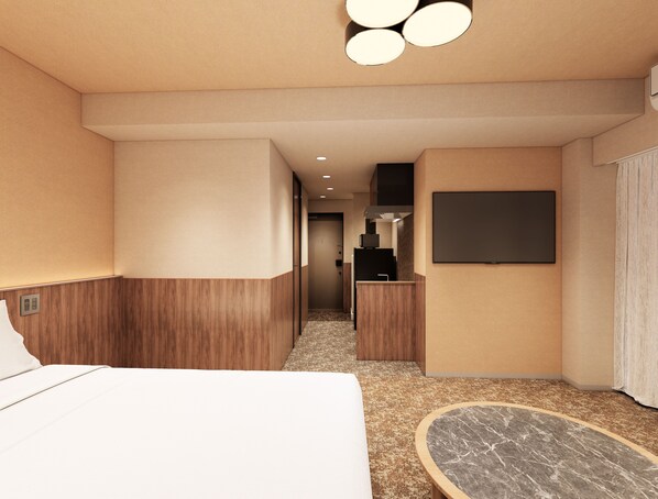 Standard Room, 1 Queen Bed, Non Smoking | Desk, free WiFi - Apartment Hotel 11 Nambaminami 5 (Osaka Naniwa Ward)