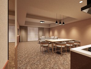 Deluxe Suite, Balcony, City View | Desk, free WiFi - Apartment Hotel 11 Nambaminami 5 (Osaka Naniwa Ward)