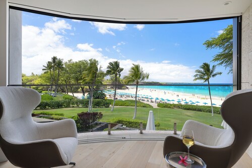 Oceanfront Luxury Island Escape on Hapuna Beach at Mauna Kea