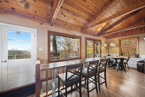 Dining - Serene Long-Range Mountain Views Minutes from Town (Lenoir)