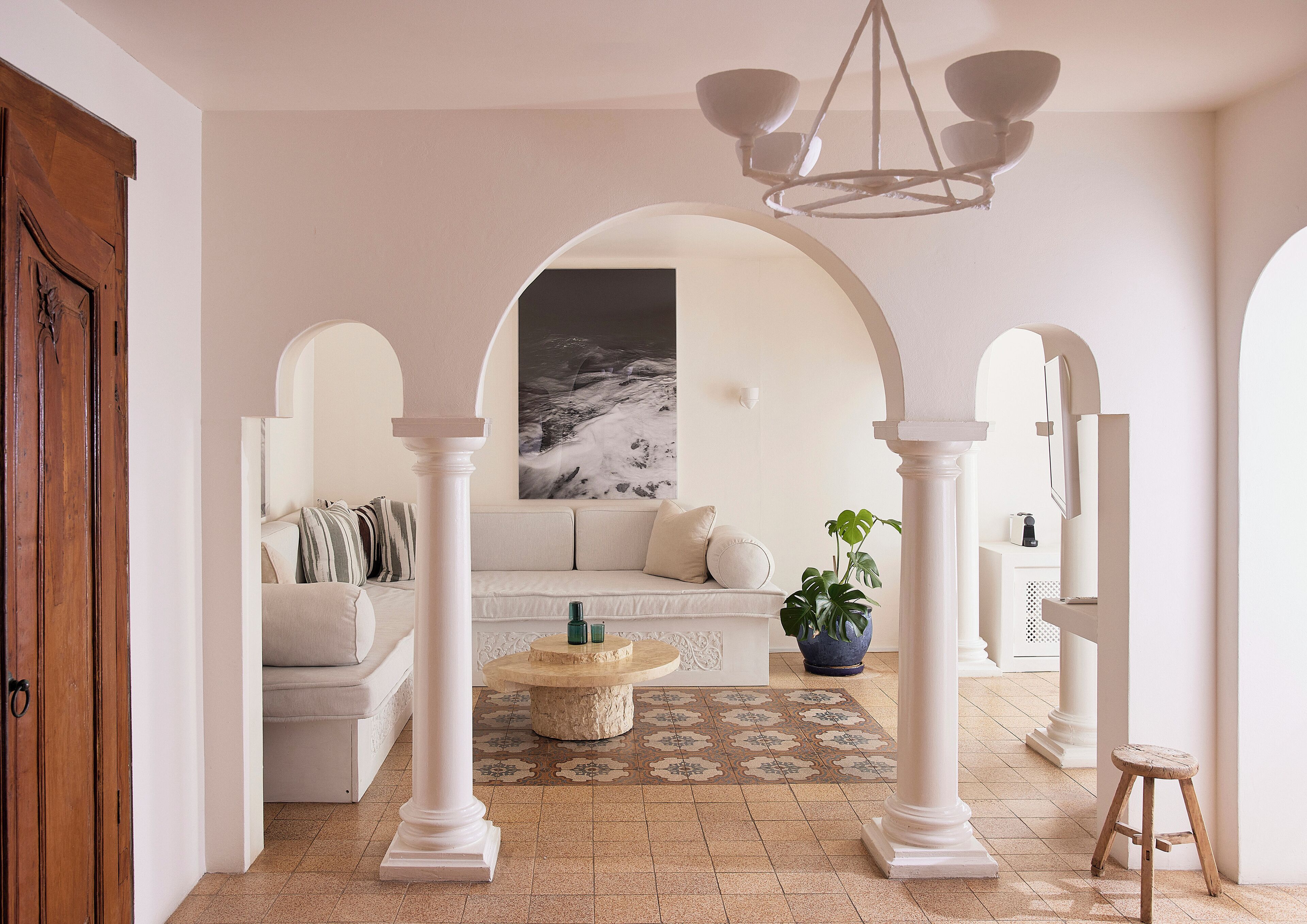 Suite, Balcony, Ocean View | Living area